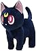 Figurines d'anime 28cm Sailor Moon Anime Moon Hare Luna Black Cat Peluche Poupée cadeau d'anniversaire enfant playmate