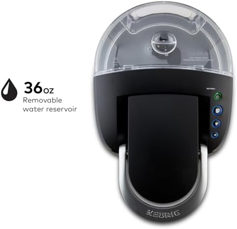 Keurig K-Compact Single-Serve K-Cup Pod Coffee Maker, with 3 Brew Sizes, Smart Start Feature, 36oz Removable Reservoir, Black - 5