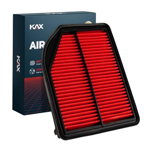 KAX Filtre à air moteur GAF058 évite l'encrassement et prolonge la vie du moteur CR-V L4
