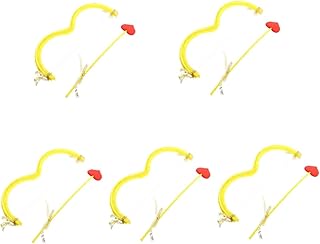 5 Conjuntos De Arco De Cupido E Arco De Cupido E Anjo Roupa De Cupido Coração De Cupido Adulto Arco De Cupido Arco De Anjo Kit De Flechas Cupido Vestir Traje De Festa Arco E Pano