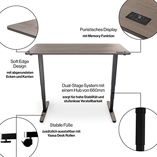 Höhenverstellbarer Schreibtisch Yaasa Desk Pro 2 elektrisch