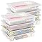 Lifewit 2 Pack Plastic Multi-Purpose Storage Box with Latching Lids ...