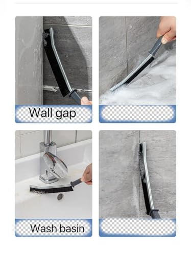 Image of Multi-Functional Slit Brush Suitable for Kitchen Bathroom Window Slit Cleaning Brush