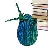 Huevos de dragón impresos en 3D con dragón de juguete articulado | Figuras de acción de dragón impresas en 3D portátiles con huevo de dragón para niñas y niños