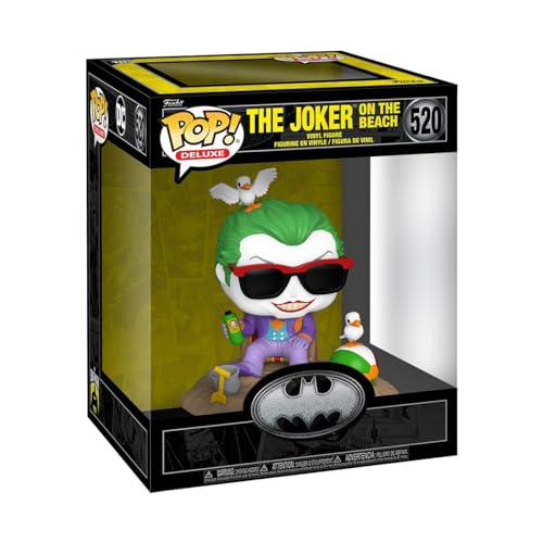 Funko Pop! Deluxe: BM 85th - The Joker - (Beach) - Batman 1989 - Figura de Vinilo Coleccionable - Idea de Regalo- Mercancia Oficial - Juguetes para Niños y Adultos - Movies Fans
