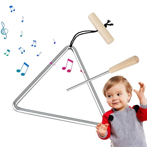 Generisch Musik-Dreieck-Instrument Stahl-Dreieck Schlagglocke
