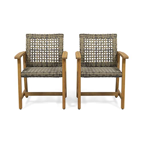 Noble House Outdoor Dining Set: Stylish, Durable Patio Furniture for Every Space 3 Great Deal Furniture Noble House Hampton Outdoor Acacia Wood Dining Chair in Natural (Set of 2)