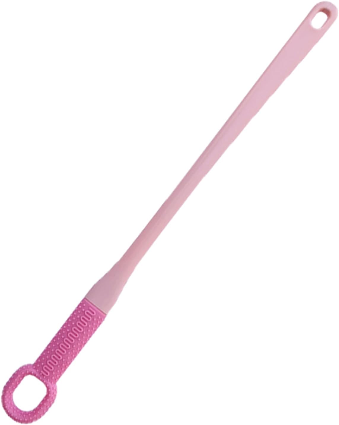 Toe Scrubber - Long Handle Lotion Applicator | Soft Skin-Friendly Shower Brush with Massage Particles, Silicone Tool for Elderly, Deodorizing and Itch Relief