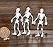 Dollhouse Miniature Set of 3 Skeletons by Multi Minis