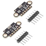 2pcs VL53L0X Time-of-Flight Ranging Sensor Flight Distance Measurement Module VL53L0X ToF Sensor for Arduino(Black)