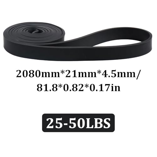 ROSYLEVE Taśmy fitness, długie taśmy oporowe, 100% lateks, taśmy oporowe, taśma do podciągania, idealna do budowy mięśni, jogi, pilatesu, treningu siłowego