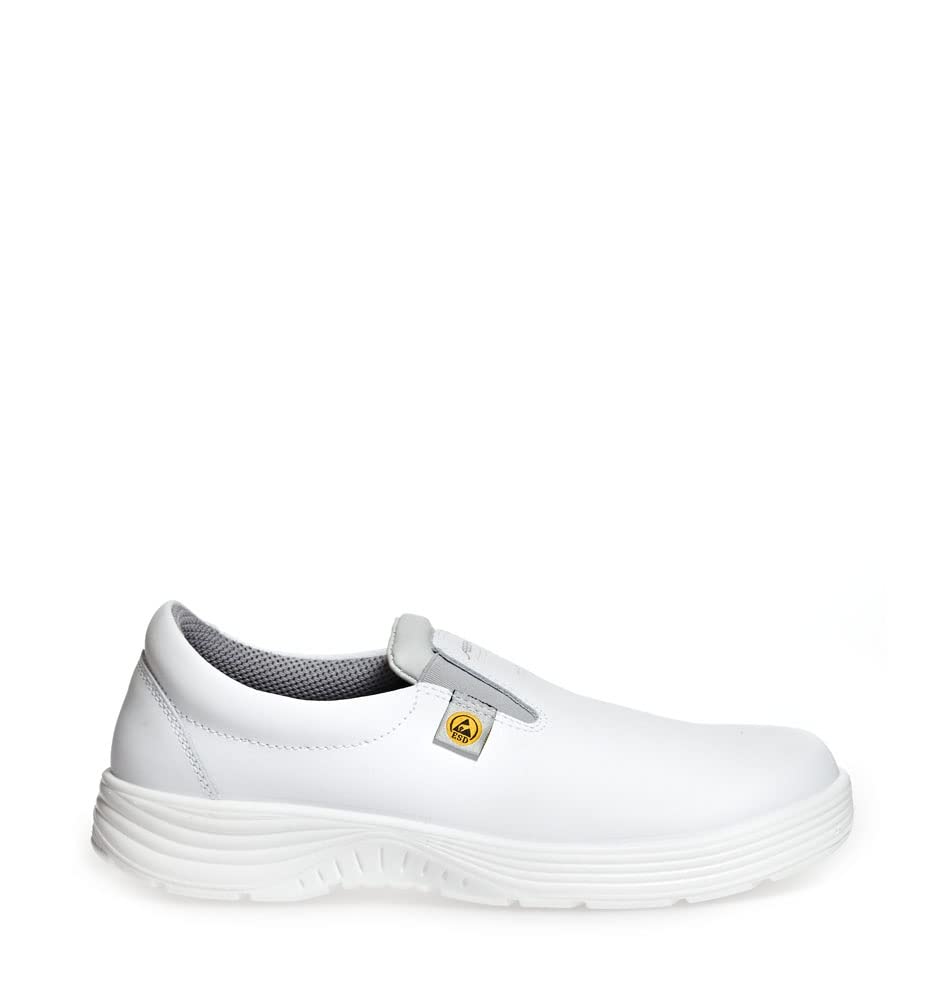 ABEBA 7131132 X-LIGHT ESD Loafer, O2, FO, SRC, Weiß, Größe 35