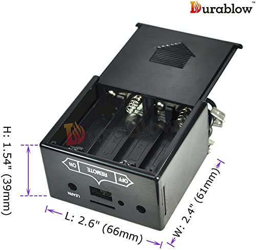 Durablow TR1001 On/Off Gas Fireplace Remote Control Kit for Millivolt Valve, IPI Module, Replaces Wall Switch, Wireless Gas Fireplace Remote by Durablow - Image 5