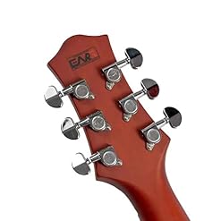 EART EGLP-610 Guitare électrique solide Alnico-II Humbucker Custom Alnico-II Bleu saphir satiné Noir satiné - Les Beatles, Paul McCartney, John Lennon, RIngo Starr, George Harrison EART EGLP-610 Guitare électrique solide Alnico-II Humbucker Custom Alnico-II Bleu saphir satiné Noir satiné – Image 6