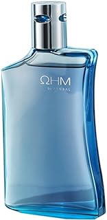 OHM by Yanbal Men's Fragrance, Blue Glass Bottle, Eau de Toilette 3.3 fl oz