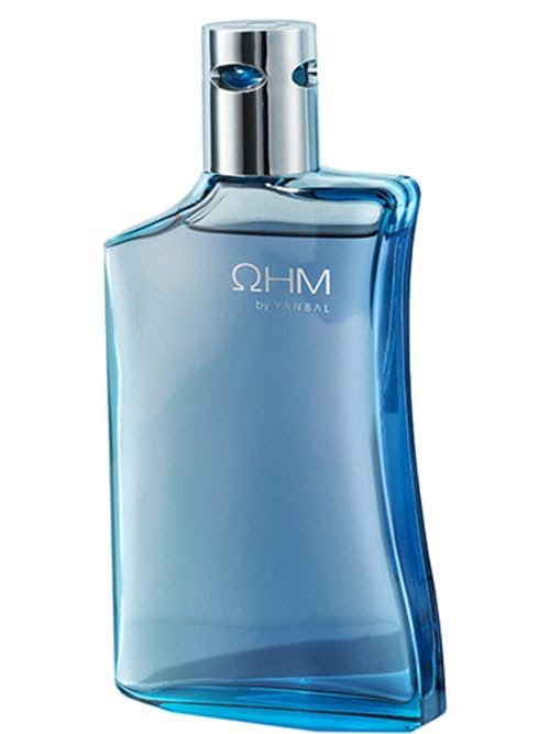 OHM by Yanbal Men's Fragrance, Blue Glass Bottle, Eau de Toilette 3.3 fl oz