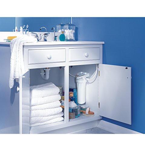 Ge Water Filter System For Entire Home | Water Filtration System Reduces Lead, Asbestos & More | Install Kit & Accessories Included | Replace Filters (Fxutc, Fxulc, Fxuvc) Every 6 Months | Gx1S01R #TOP2