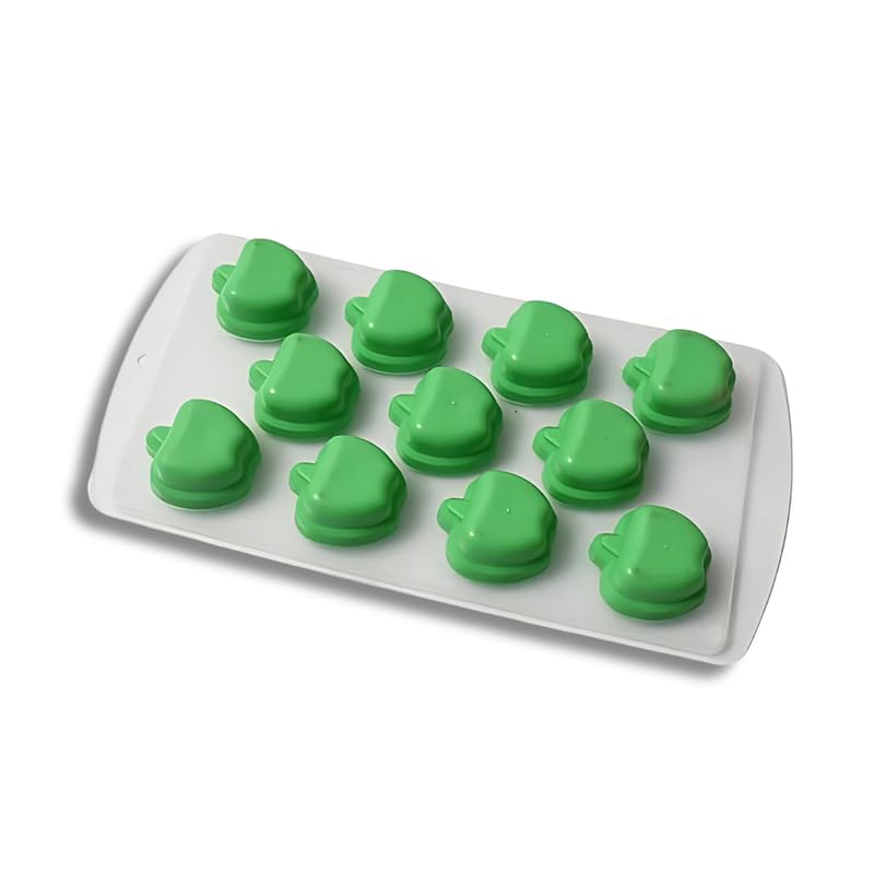 Drumstone (Special 10 Years Warranty)Flexible Apple-Shaped BPA Free* Silicone Ice Tray (Single Piece)-picture-21