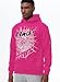 EMILYLE Unisex Hoodie Y2k Cobweb Spider Hoodie Graphic Sweatshirt Novelty Gift(rose2,3XL)