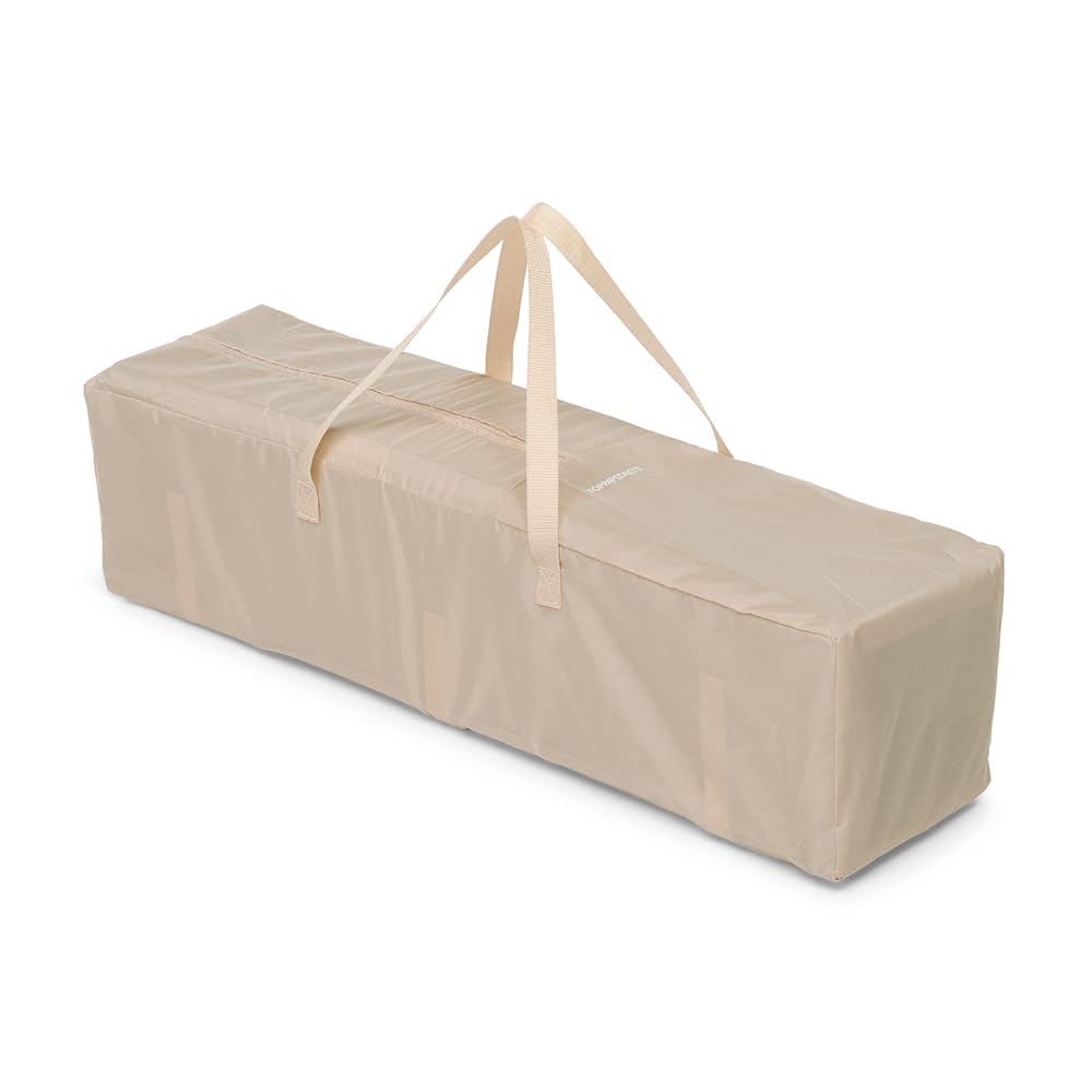 Foppapedretti Faltbares Laufgitter Jubox, für Kinder von der Geburt bis 36 Monate, tragbar mit Tasche, gepolsterte Matte, geschützte Ecken mit Bezug, 93 x 93 x 78 cm, Augh