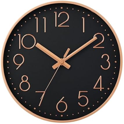 3 D Home Decorative Plastic Wall Clocks