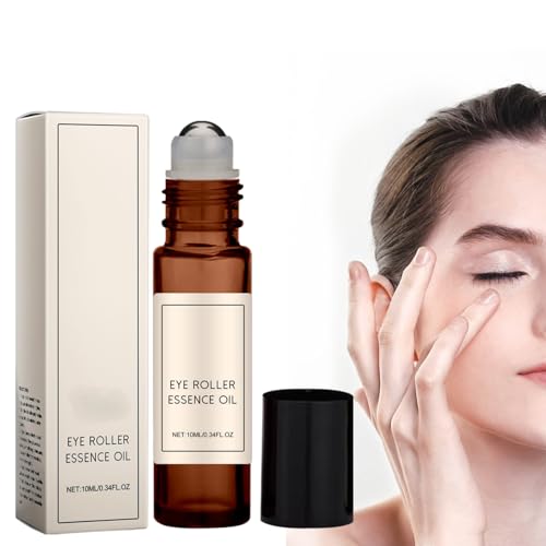 Castor Oil and Frankincense Roller Ball, Castor Oil Eye Roller Time Eraser Eye Care Products for Under Eye Area Lifts Firming(1pc, 10ml)