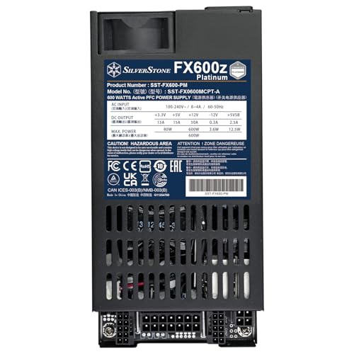 Bloc d'alimentation Flex ATX Silverstone FX600z pour optimiser l'espace PC