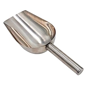 M.Z.A Ice Scoop Schop Rvs Graan Schop Bloem Schep Koffie Scoop Thee Scoop Spice Schop voor Huisdier Voedsel Ijsafval…