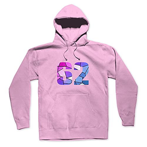 Sweat à capuche 62 rose résistant au froid pour un look unisexe moderne