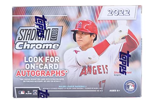 2022 Topps Stadium Club Chrome Baseball Value Box #TOP1