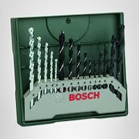 Bosch Accessories Bosch 15tlg. Mini-X-Line Spiralbohrer Mixed-Set (Holz, Stein und Metall, Zubehör Bohrmaschine) – Ansicht 8