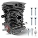Carbhub MS180 Cylinder Piston Crankshaft for Stihl MS170 MS180 018 Chainsaw Engine Motor Cylinder Replaces 1130 020 1208, 1132 030 0402