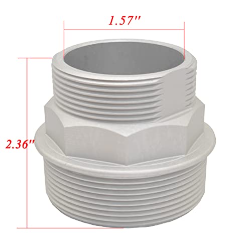 Fundyliue Electric Fuel Pump Bung Adapter Kit Replacement for 2\" NPT Tank Bung Adapter