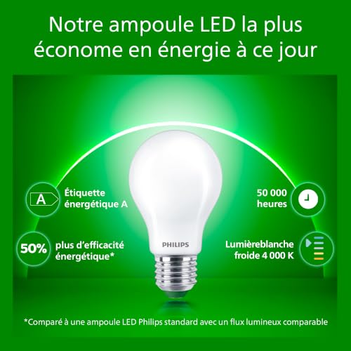 Lampe Philips LED E27 - vue 2