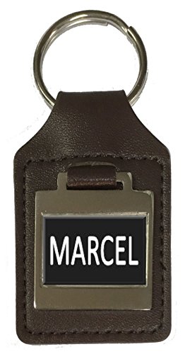 Porte-clés en cuir avec nom pour organiser vos clés de voiture