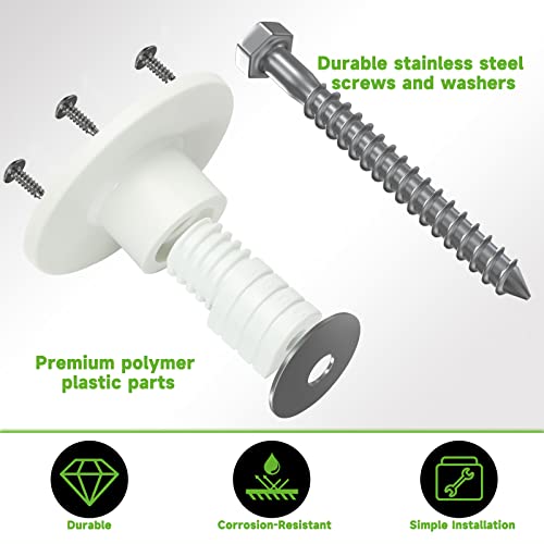 Grab Bar Mounting Kit, Grab Bar Anchors for Installing Grab Bar to