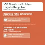 AniForte Hagebuttenpulver für Hunde & Katzen 250g – 100% Hagebutten, reich an Vitamin C, zur Unterstützung des Immunsystems
