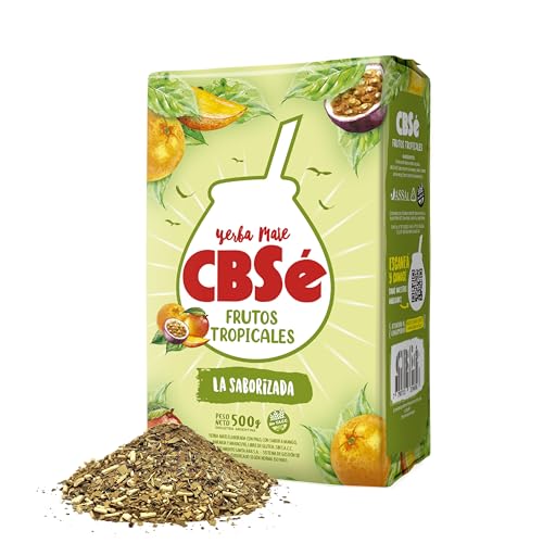 Cbsé Yerba Mate Fruits Tropicaux 500G , 500 G (Lot De 1)