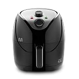 Fritadeira Elétrica sem óleo Air Fryer 6,5L 1700W 127V com Pegador de Alimento Preto Multi - GO217