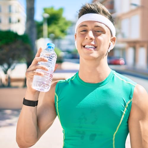 Pacote com 5 pulseiras elásticas de nylon para relógio compatíveis com Garmin Venu 2S/Vivoactive 4S/