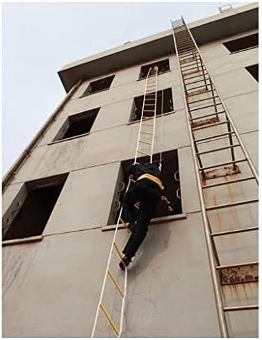 Generico Scala di Corda, Scale di Emergenza, Scala di Emergenza in Corda (da 2 a 10 Piani), Scala di Emergenza antincendio, Scale di Sicurezza con moschettoni, Scale di Emergenza in Nylon compatte e