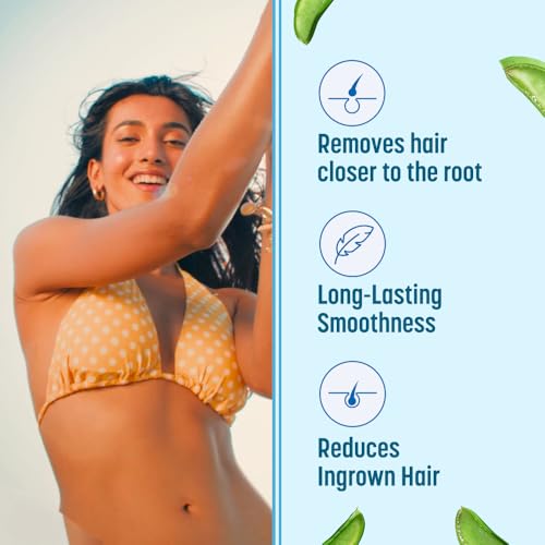 Image of Veet Pure Hair Removal Cream for Women |Derma Tested* for Sensitive Skin (20g + 20g) (Pack of 3) | Safe for Underarms & Bikini | Gives you Smooth, Moisturized & Visibly Glowing Skin