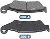 Pastillas de Freno Delanteras y Traseras, Compatibles con Honda XR650L CR125 CR250 XR250L XR400, Compatibles con Suzuki DRZ400 RM125, Compatibles con Yamaha YZ125 YZ250 YZ426F, Compatibles con Kawasaki KX125 KX250 6
