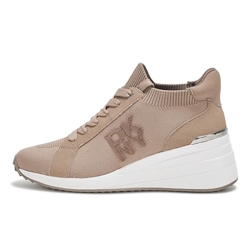 Image of DKNY Women's Abbi Knit Slip-On Logo Sneaker