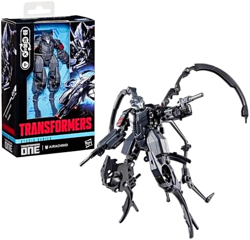 Transformers One Studio Series Airachnid Deluxe Class 4.5-Inch Converting Action Figure, Robot Toys for Ages 8+ — view 2