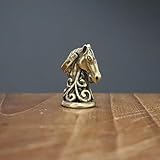 Photo Gallery mangousong decorazione per la casa in ottone, 2,2 x 1,5 x 3,2 cm, in bronzo anticato, con testa di cavallo, statuette a forma di campana, piccole statuine ornamentali da scrivania, decorazione per Photo Gallery mangousong decorazione per la casa in ottone, 2,2 x 1,5 x 3,2 cm, in bronzo anticato, con testa di cavallo, statuette a forma di campana, piccole statuine ornamentali da scrivania, decorazione per