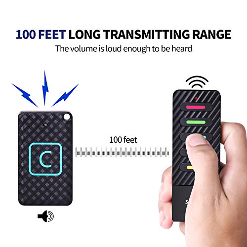 Upgraded Key Finder With Lanyard, Simjar Wireless Rf Item Locator Tracker Support Remote Control, 1 Rf Transmitter And 5 Receivers - Pet/Wallet/Phone/Glasses Tracker #TOP2