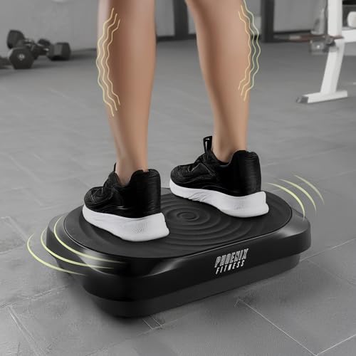 Vibration Platform Machine with Plug, Lymphatic Drainage for Weight Loss, Full Body Workout Vibration Plate at Home Gym,450Lbs Weight Capacity - Image 4