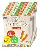 低糖質 糖質オフ パスタスナック 食物繊維 低カロリー お菓子 おやつ 三州総本舗 三州製菓 (トマト味 6袋セット)