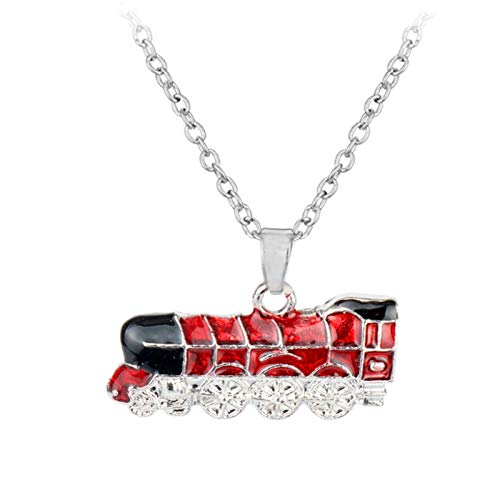 YUNMENG Colgante de Esmalte de Coche Volador Rojo HP Hogwarts Magic School Accesorios de Coche mágico Collar de Metal Juguetes para Regalo de niños Cover